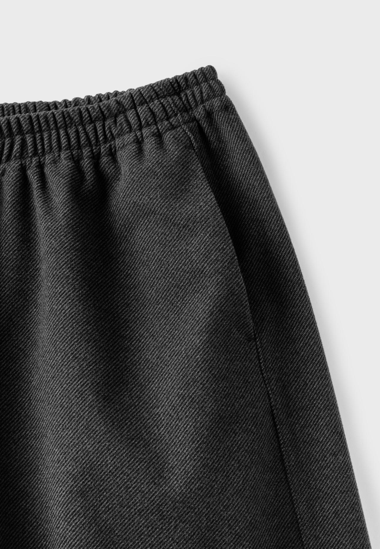 Barrel trousers — Mid grey