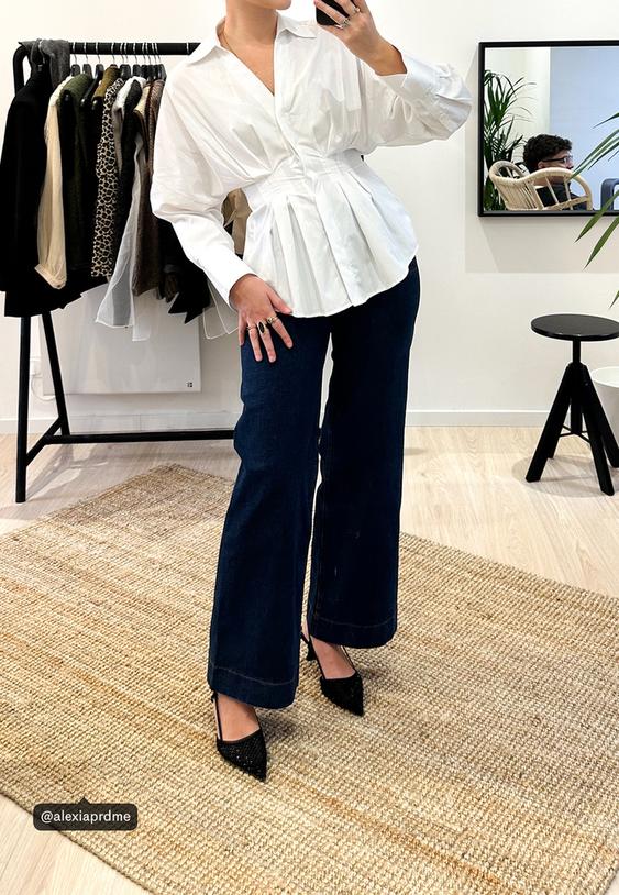 piliseli poplin gomlek