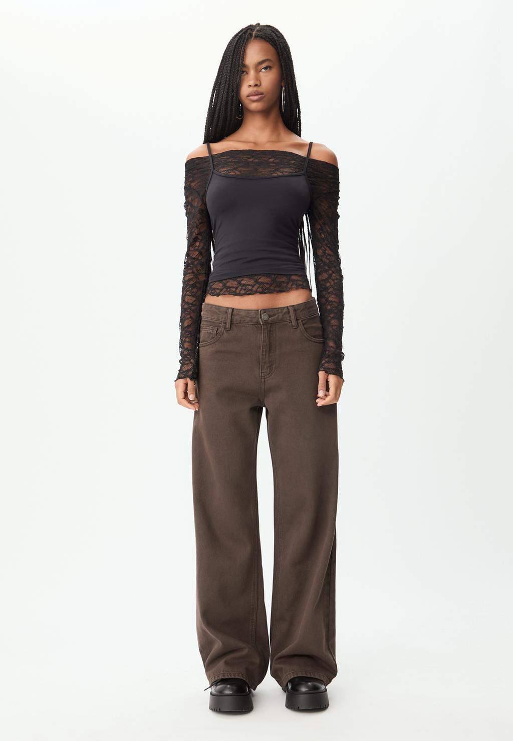 Wide-leg jeans