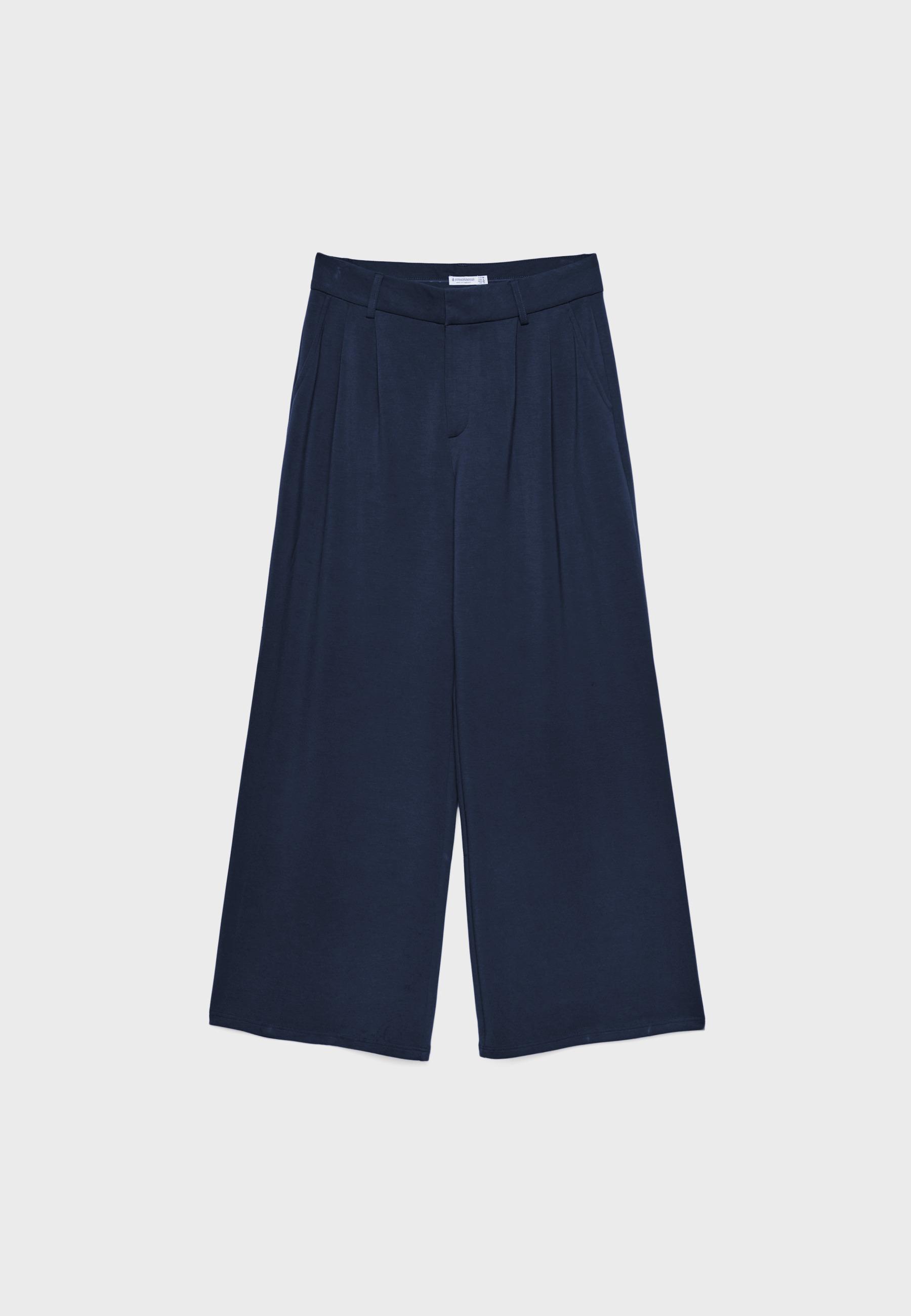 Yumuşak dokulu kumaş pantolon - Görsel 6