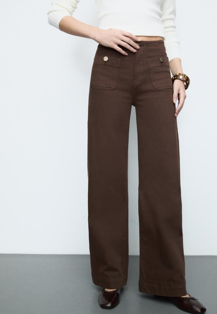 d77 pantalon minimal bolsillos