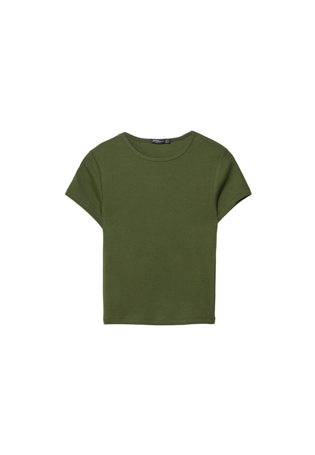 Tricou simplu slim fit
