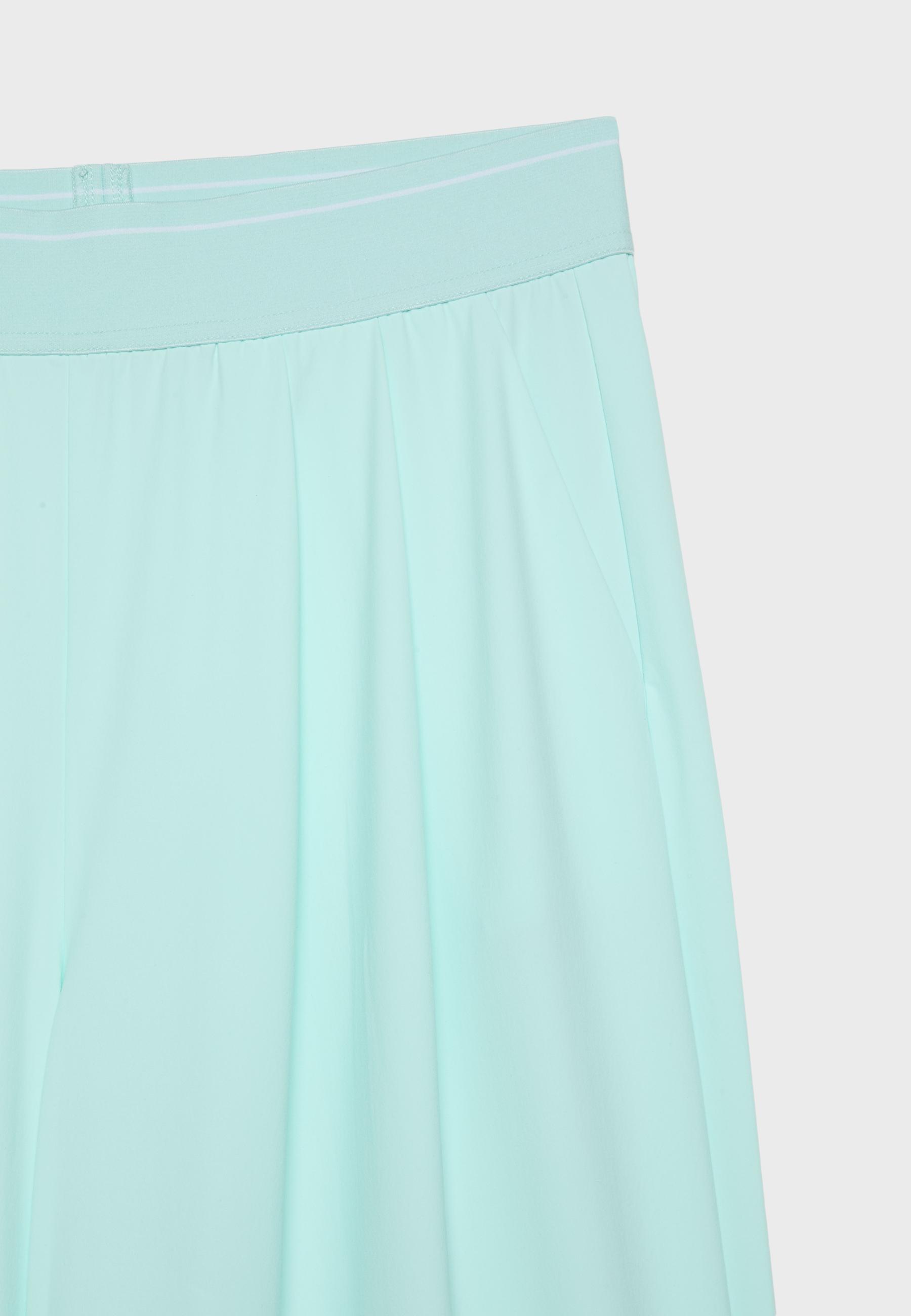Elasticated waist palazzo joggers — Pastel green