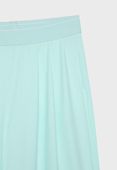 Light tech joggers with elasticated waistband — Pastel green 8