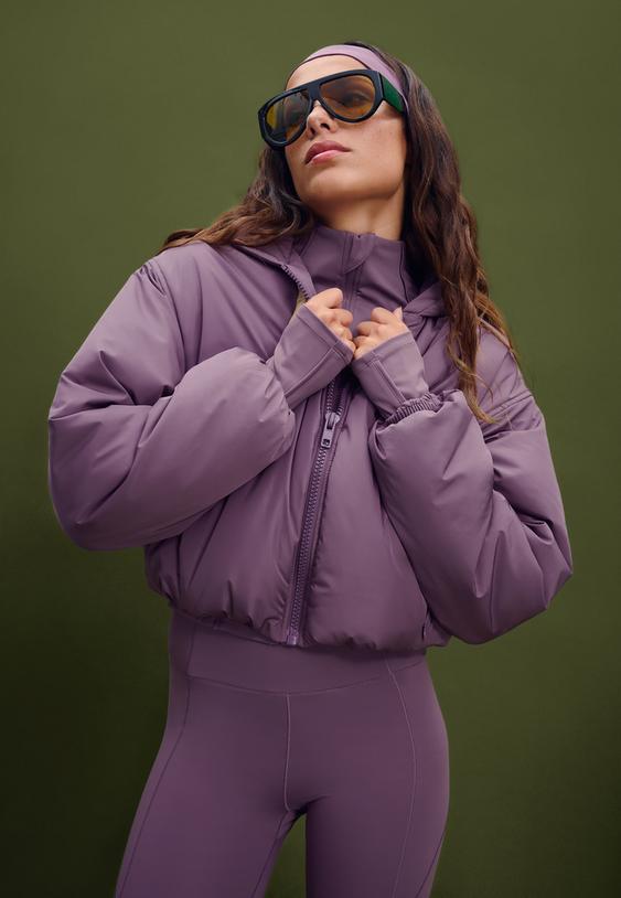 giacca imbottita a sbuffo