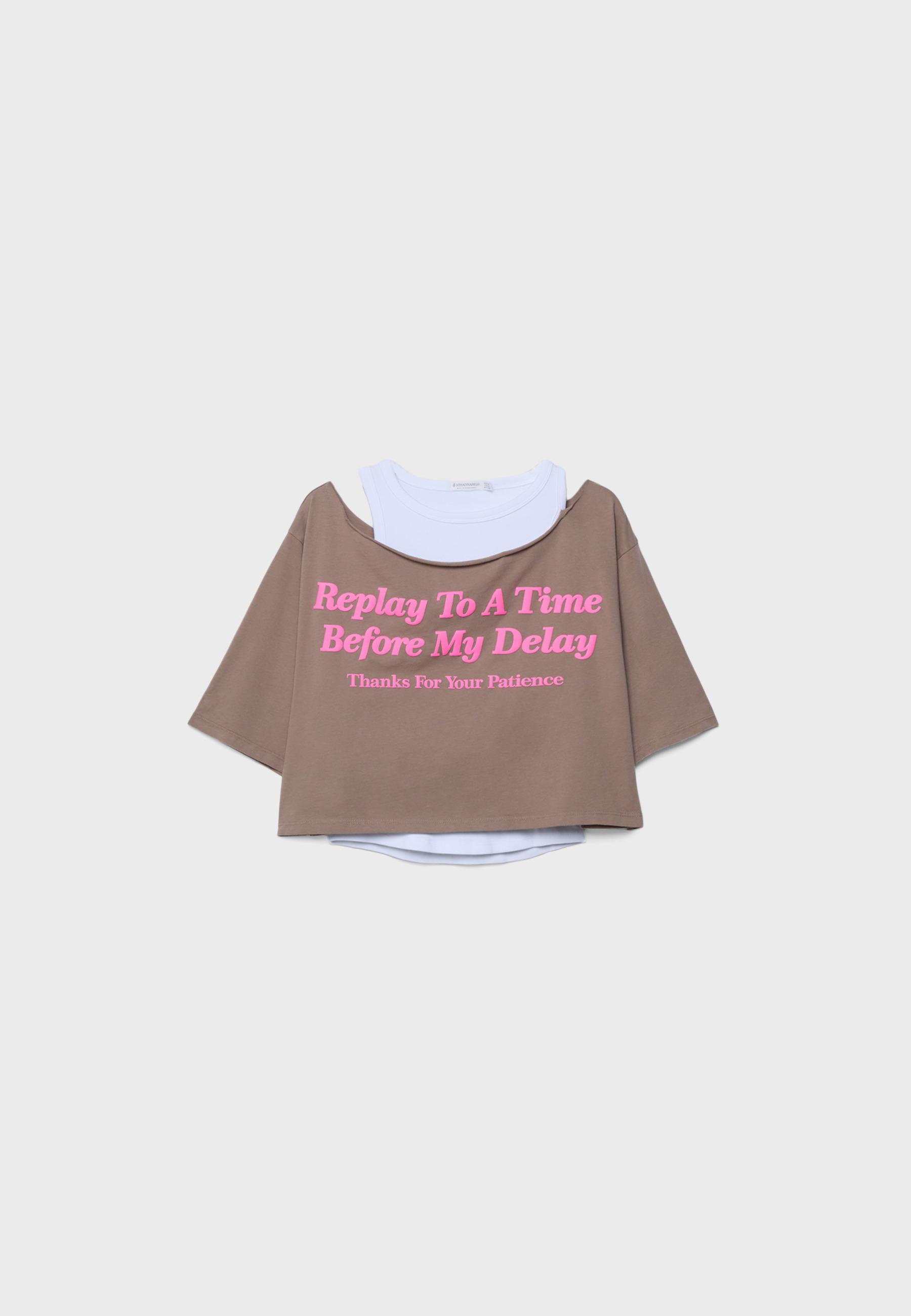Double placement T-shirt