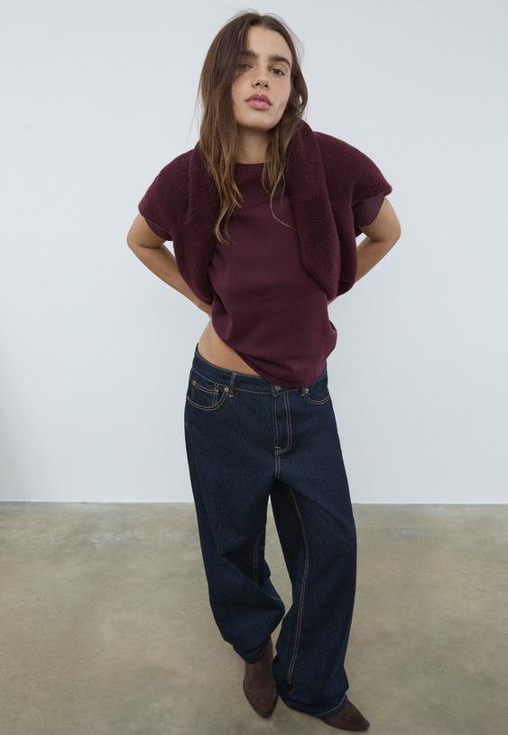 basic t shirt regular zachte touch