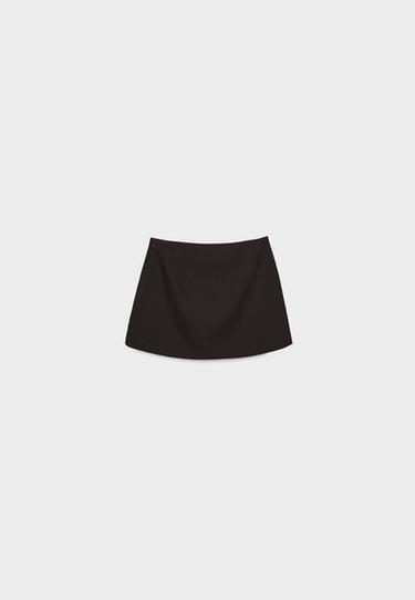 Side split skort — Black 8