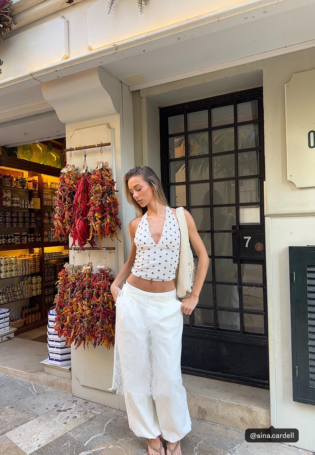 D72 Sarouel jeans — Vanilla