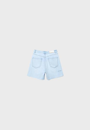 D93 Longline shorts — MEDIUM LIGHT BLUE DENIM 8