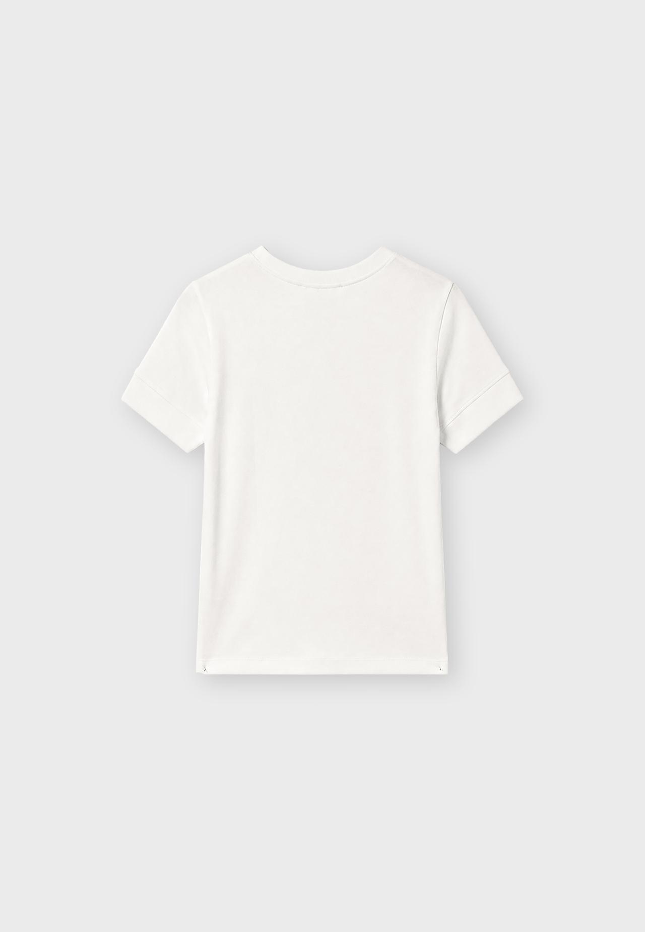 Basic short sleeve T-shirt — White
