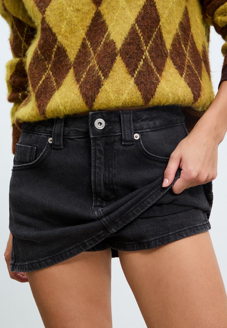 d62 falda pantalon denim