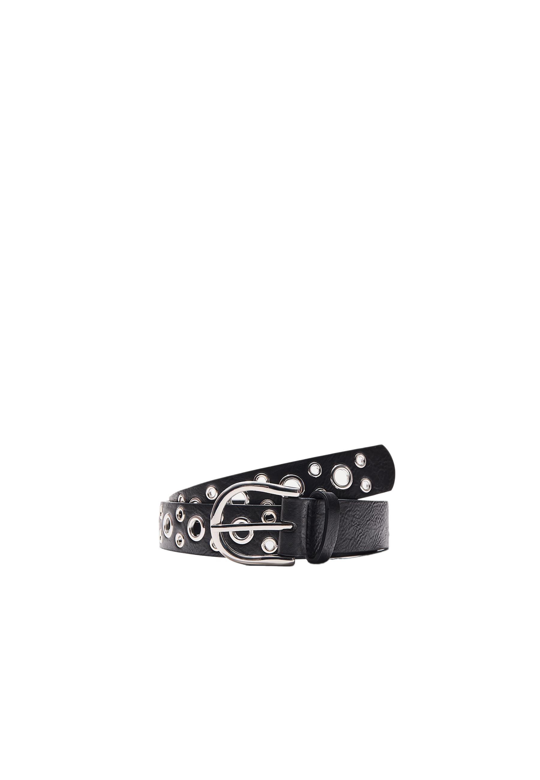 Eyelet Belt — Black