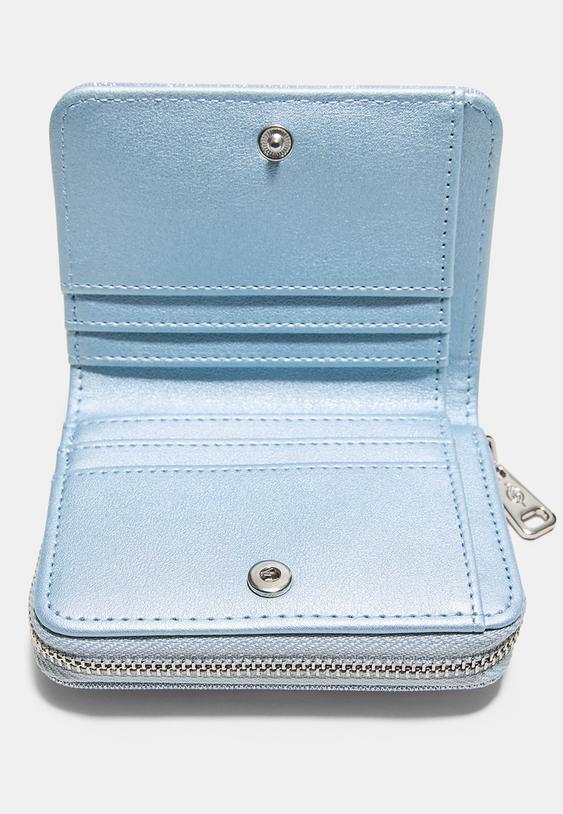 monedero cremallera brillo