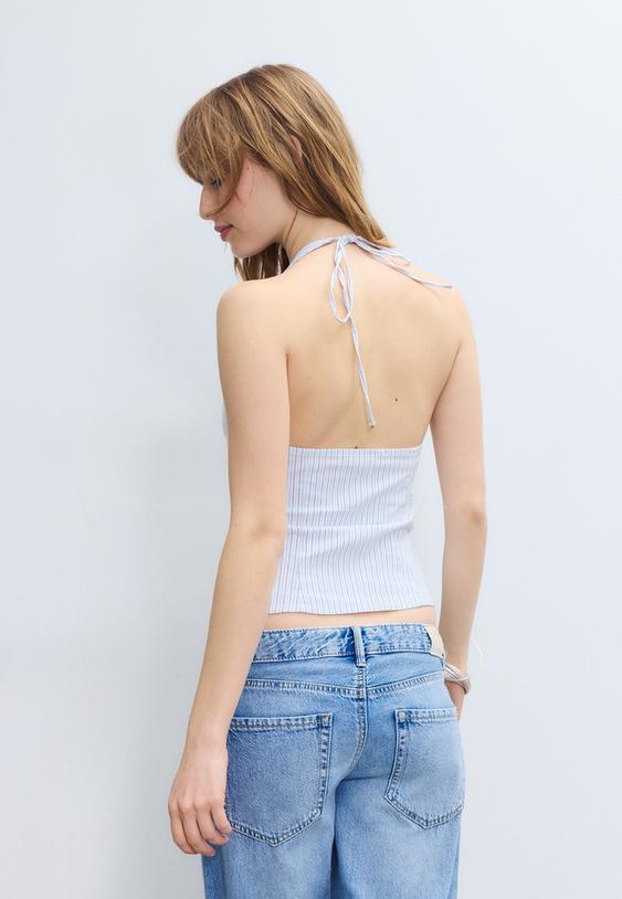 Топ От Бенгалин С Халтер Деколте