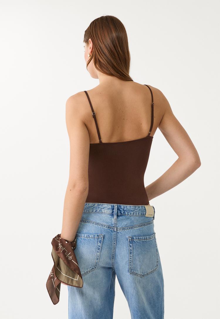 basics bodysuit with straps
