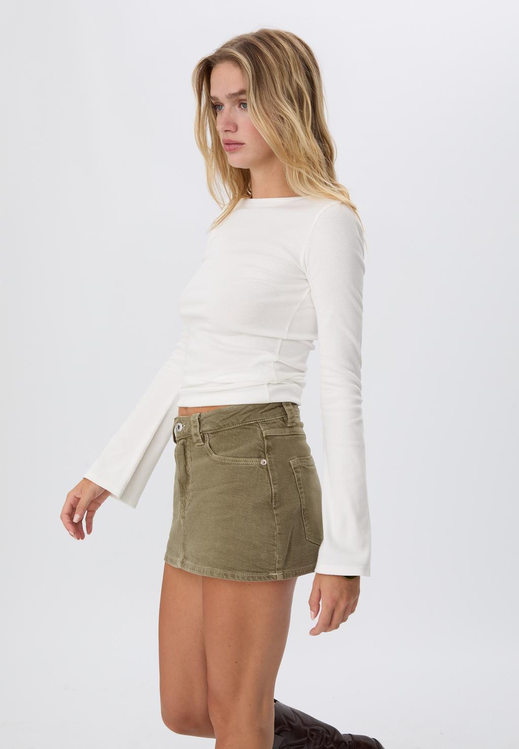 D62 Denim rokbroek