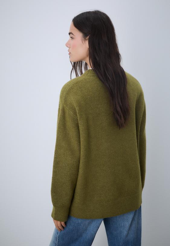 yumusak dokulu triko kazak