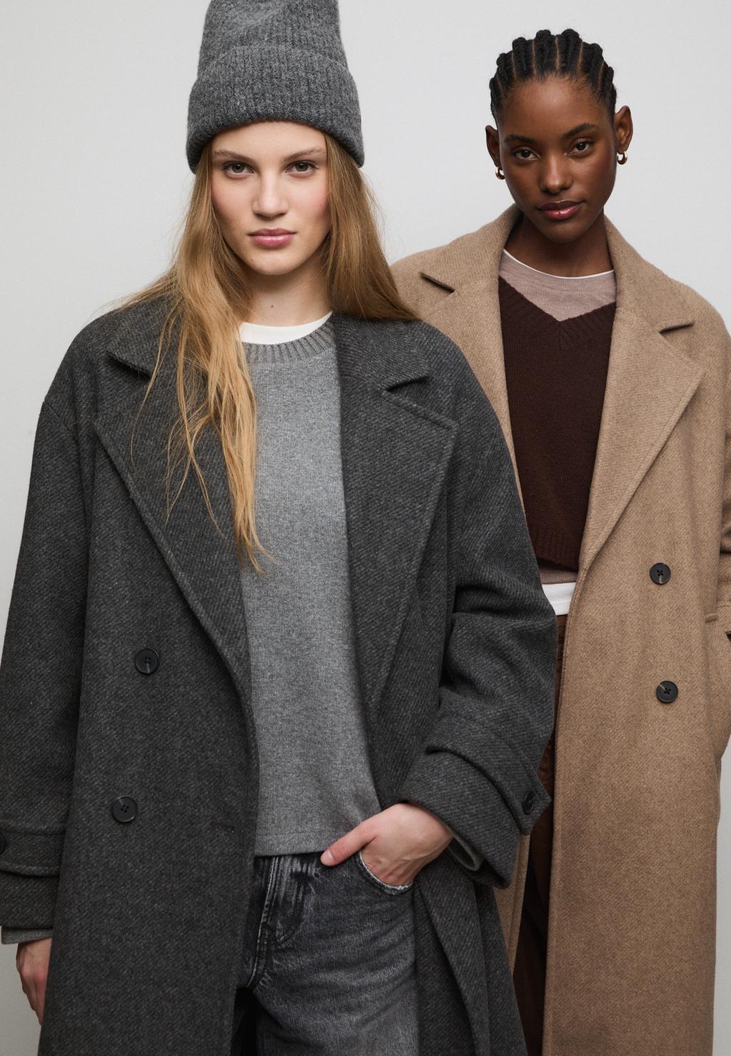 Abrigo largo oversize