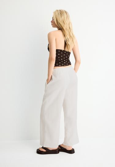 Rustic culottes — Ecru 5
