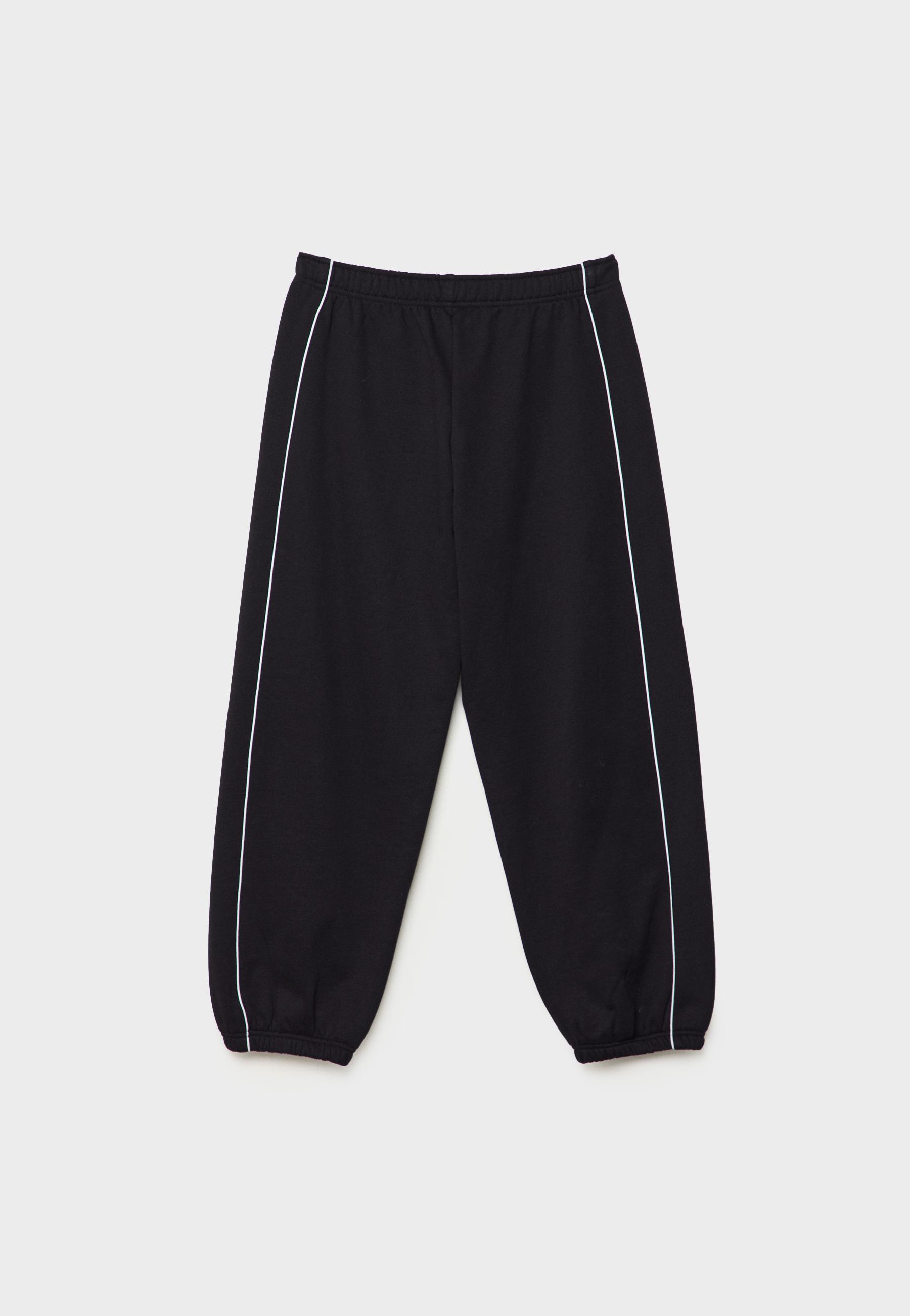 Piping jogger trousers
