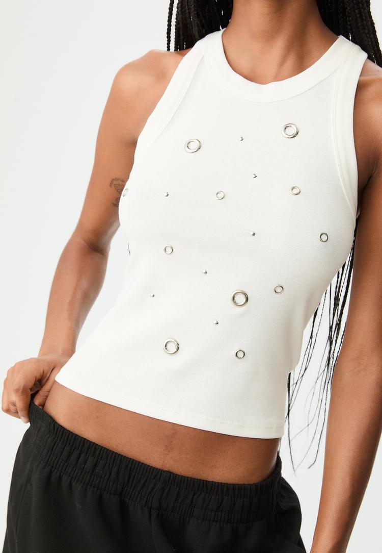 racerback t shirt studs
