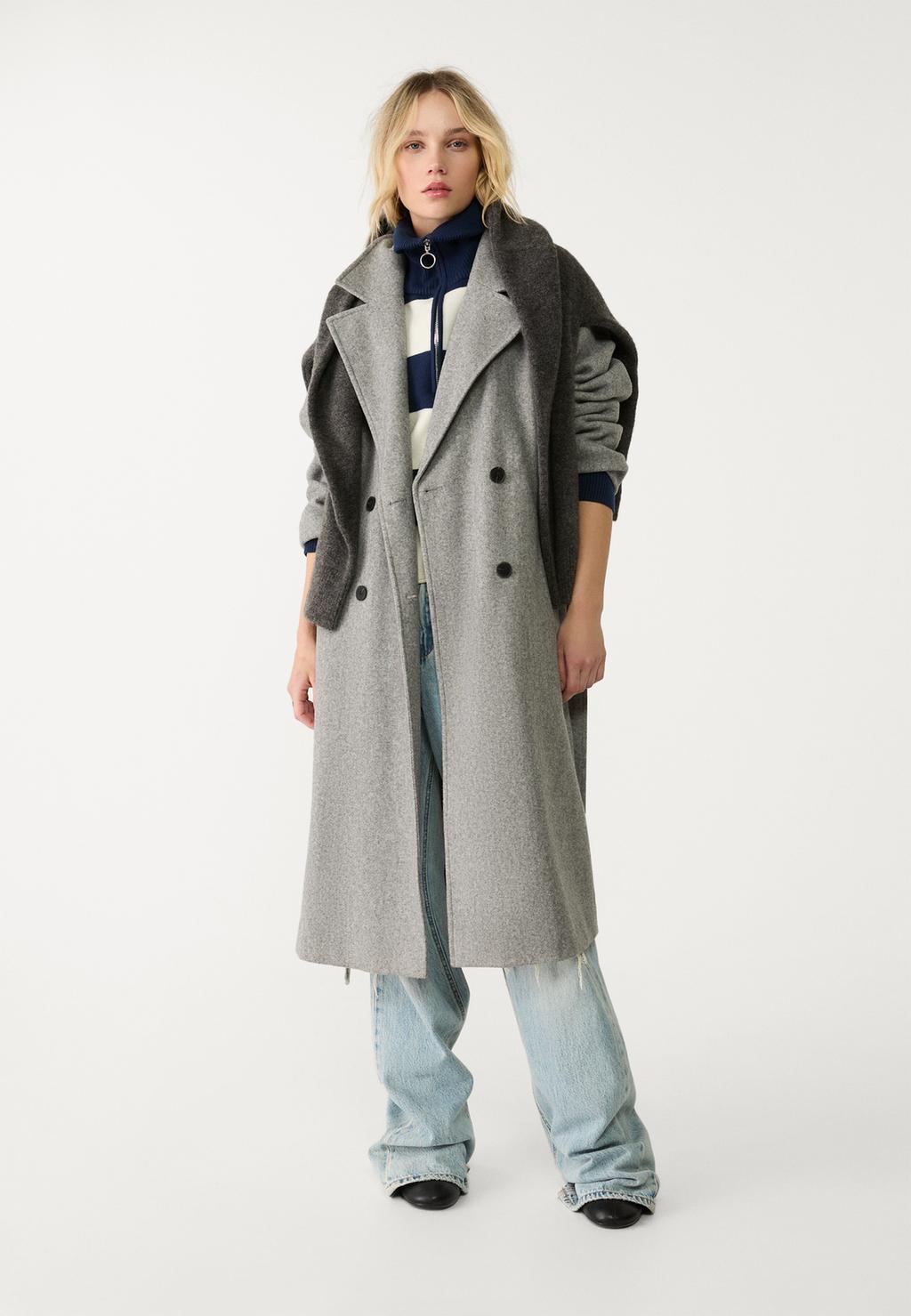 Weicher Trenchcoat