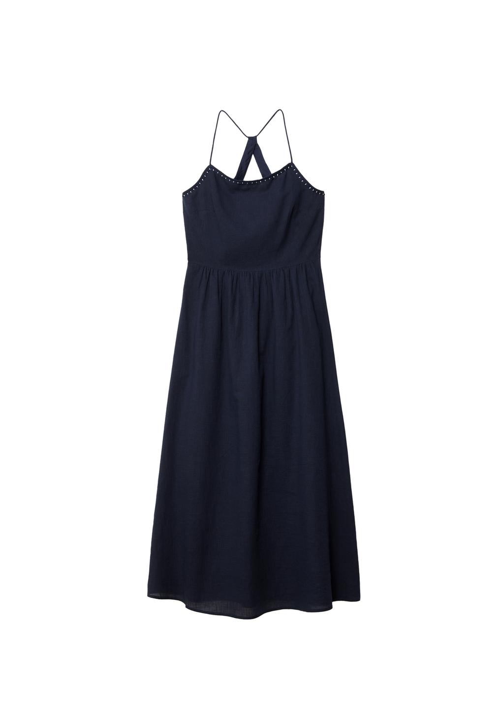 Midi-Kleid mit freiem Rücken