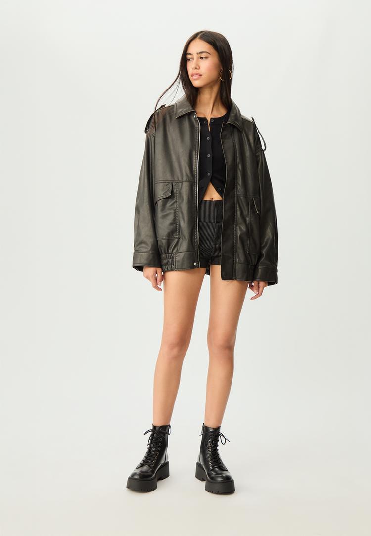 oversize cepli ceket