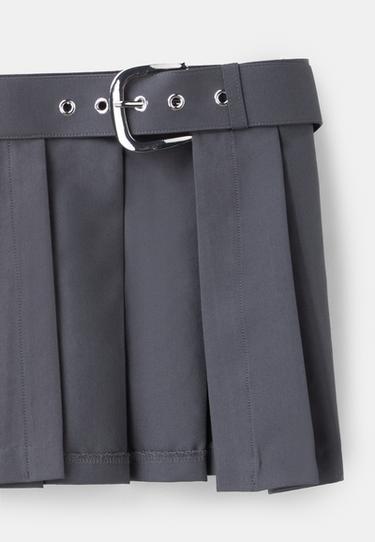 Pleated skirt belt — Grey 5