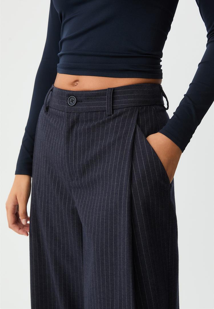 pantalon vestir pinza rayas