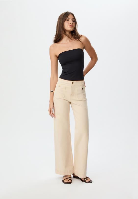 d77 minimalist trousers with pockets
