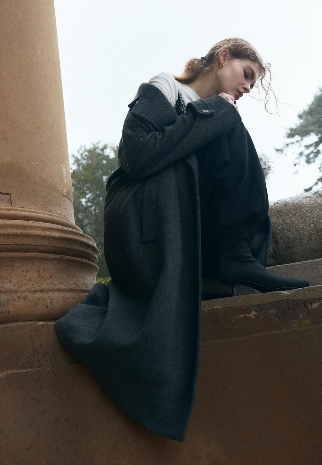 Abrigo largo oversize