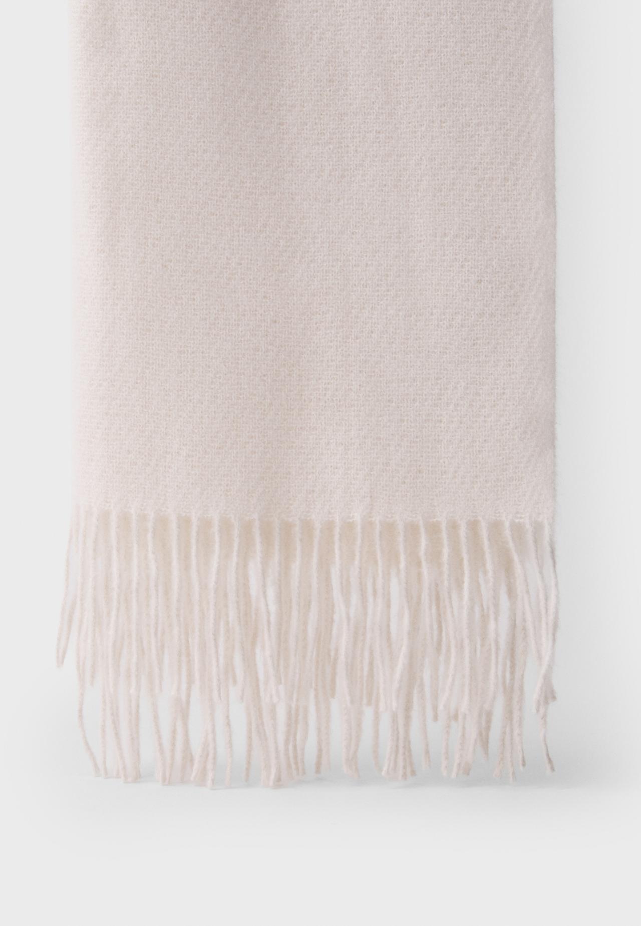 Basic scarf — Ecru