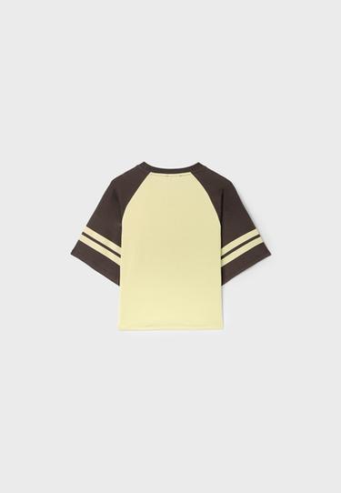 Graphic raglan T-shirt — Khaki 8