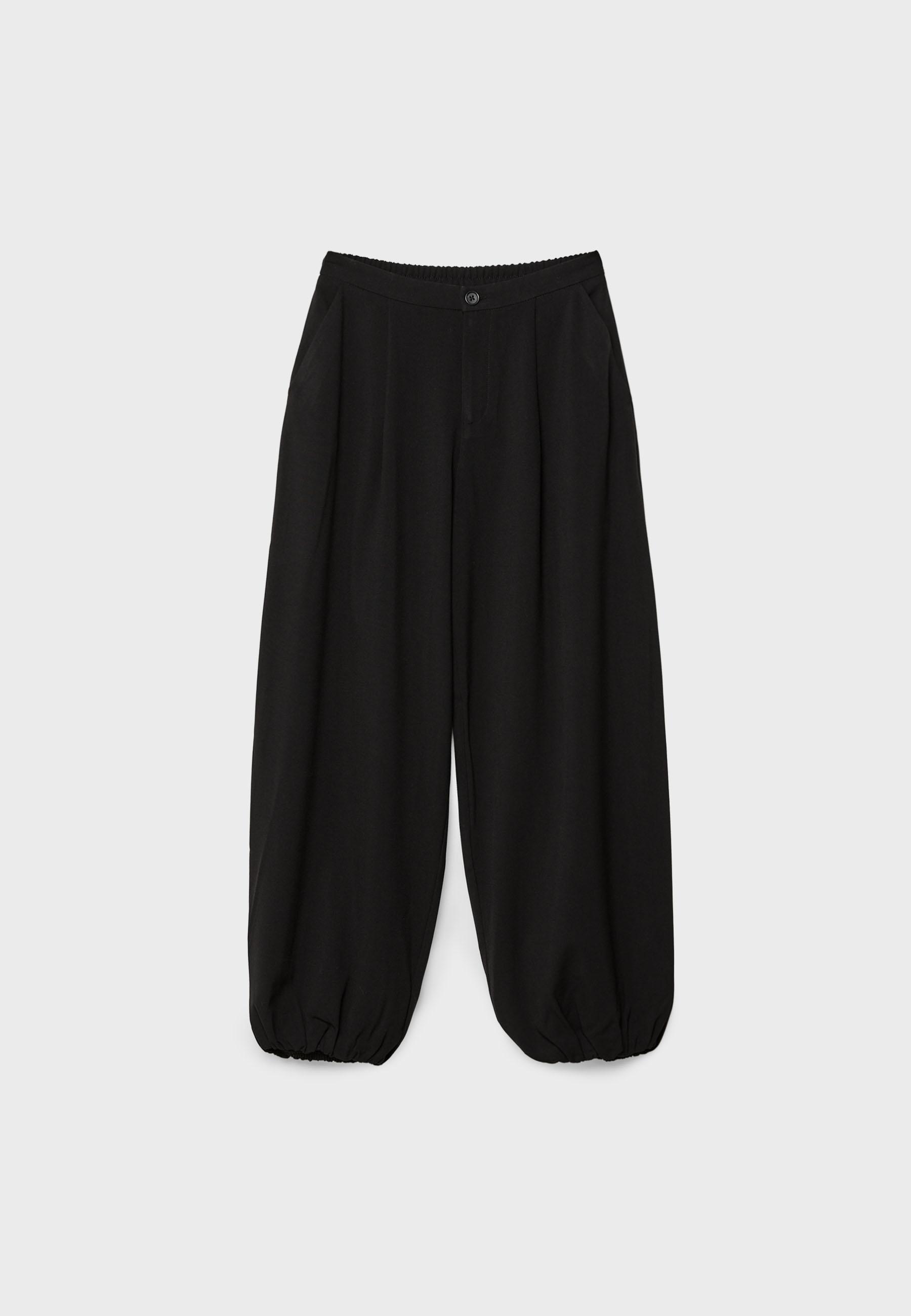 Balon kesim klasik pantolon - Görsel 19
