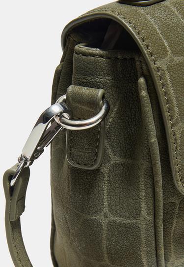 Small belt crossbody bag — Khaki 5