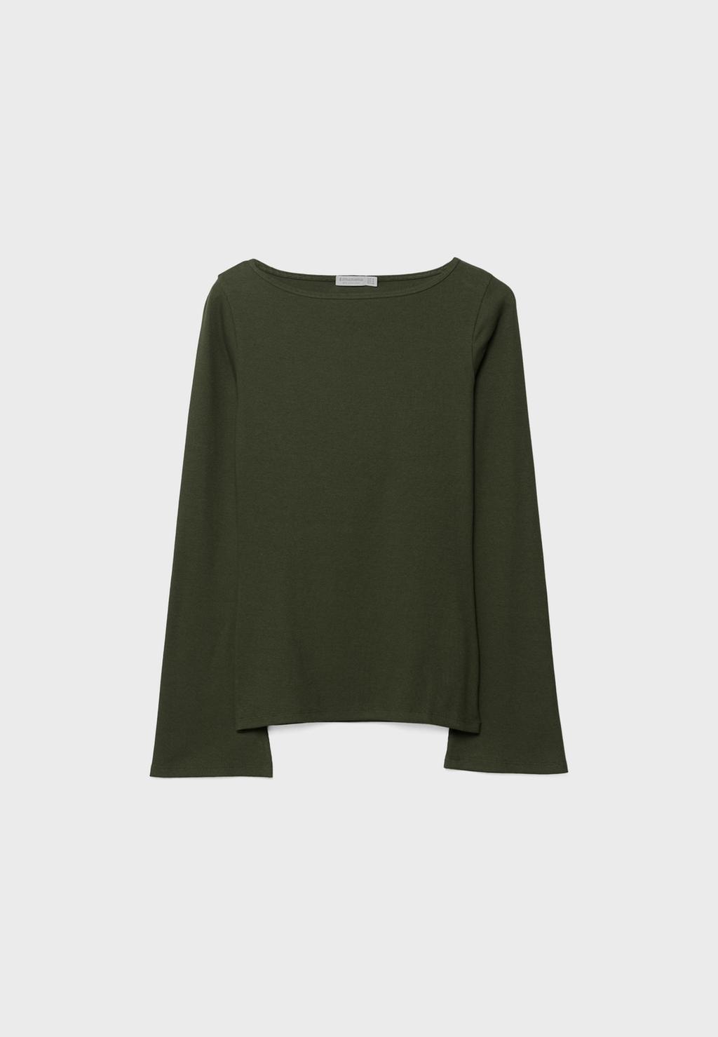 T shirts Met Lange Mouw Voor Dames Stradivarius Netherlands t-shirts-met-lange-mouw-voor-dames-stradivarius-netherlands