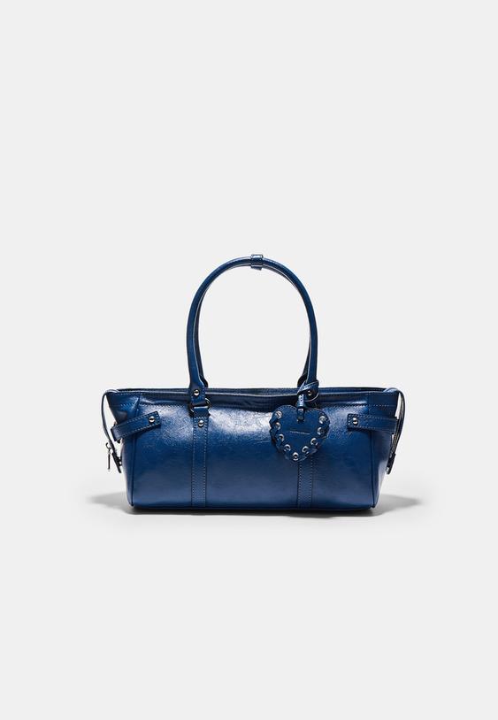 borsa a spalla dettaglio cuore