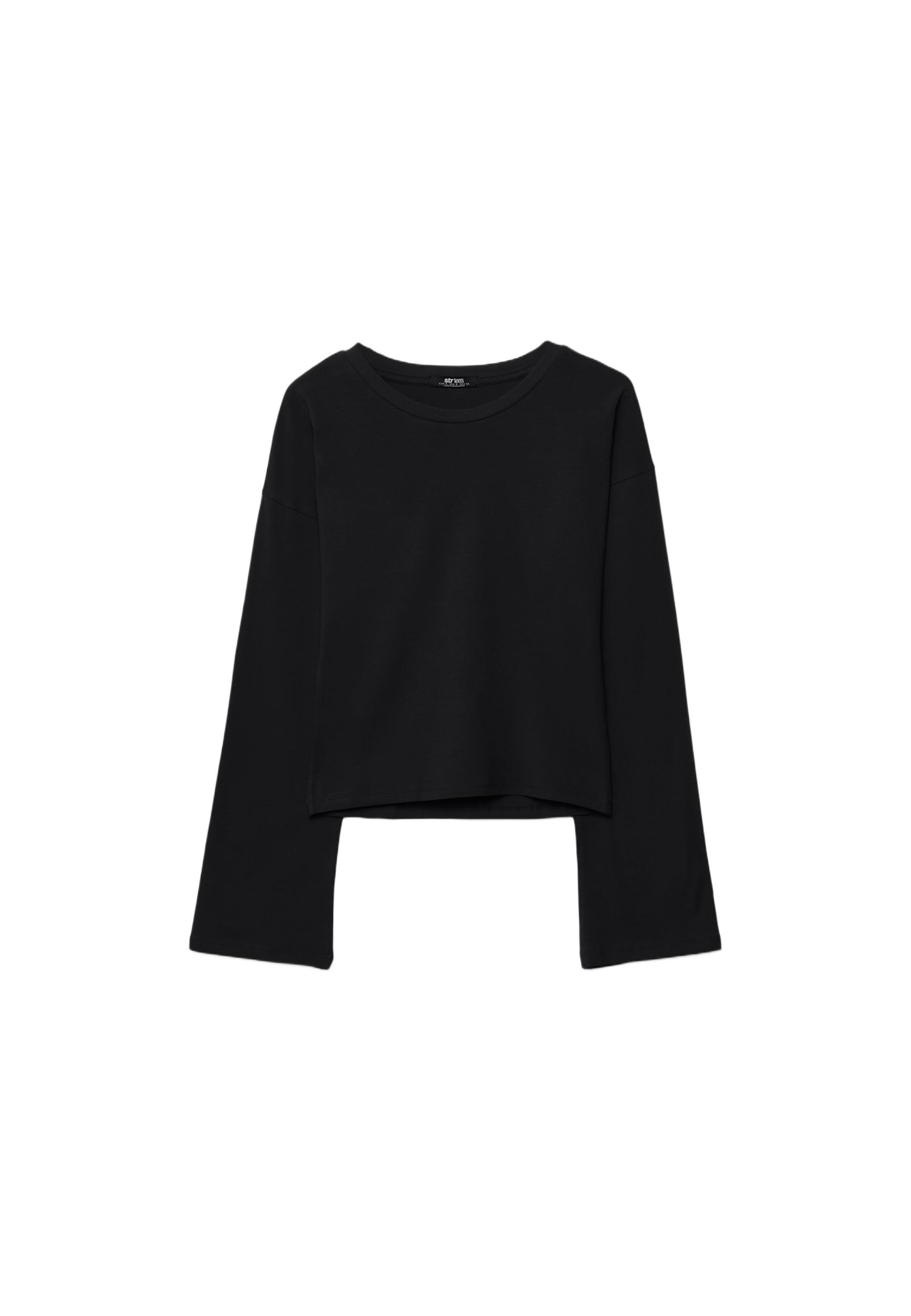 Kimono sleeve T-shirt — Black