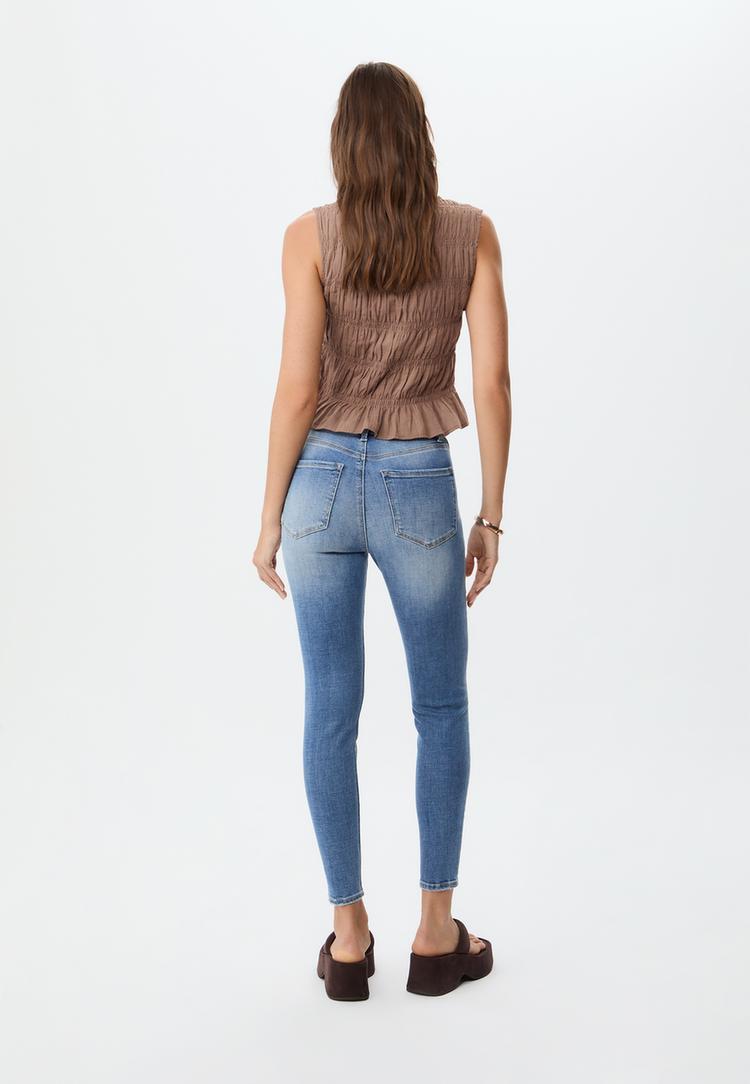 d09 jeans skinny super high waist