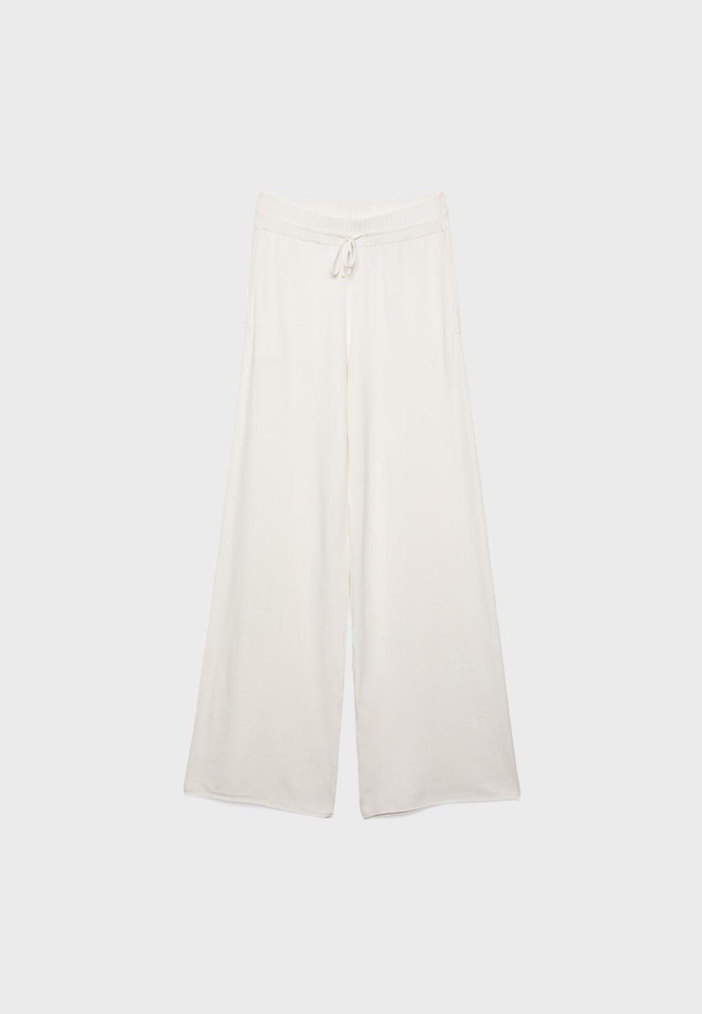 Pantalon en maille relaxed