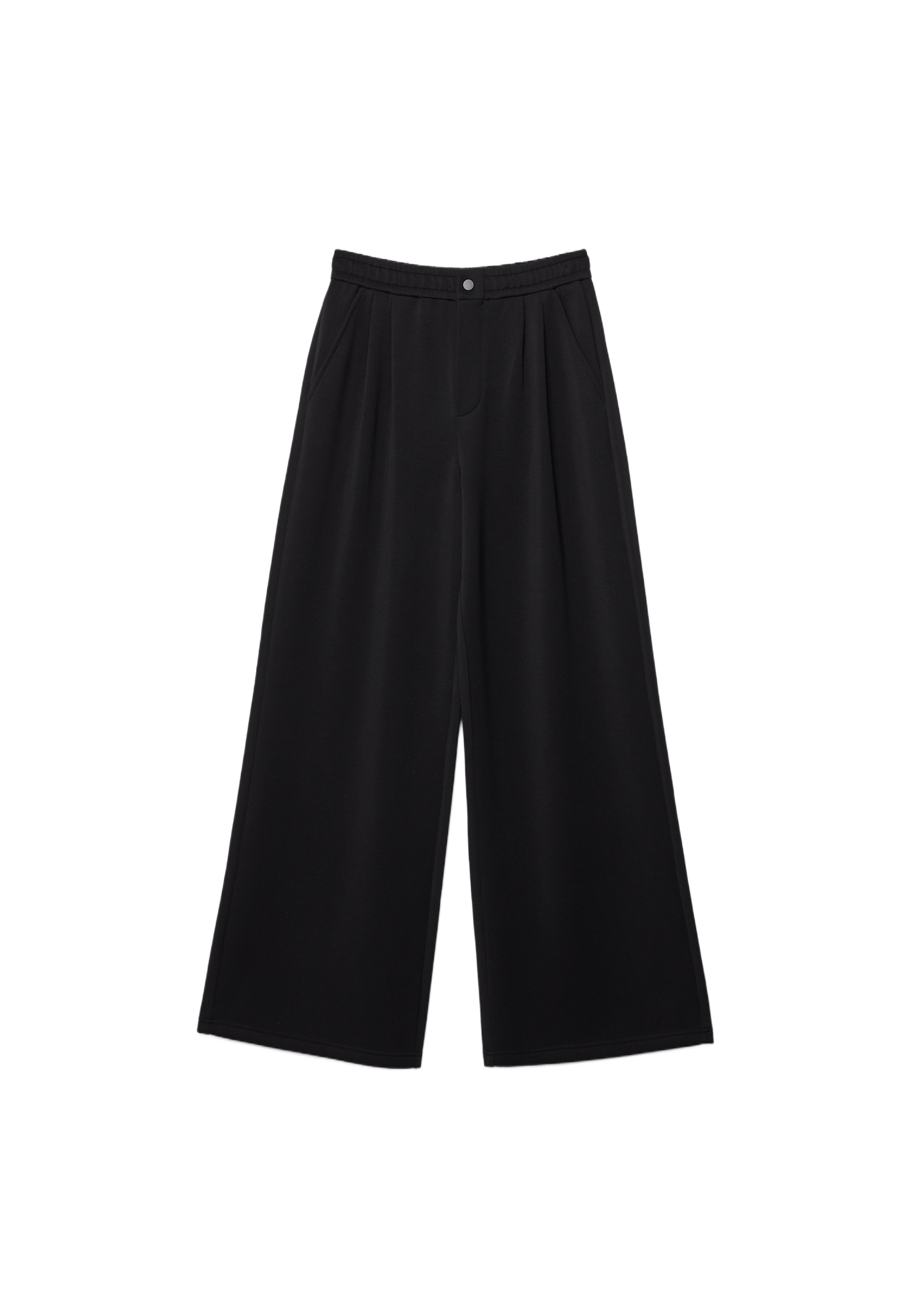 Stradivarius Yumuşak dokunuşlu pensli pantolon görsel 5
