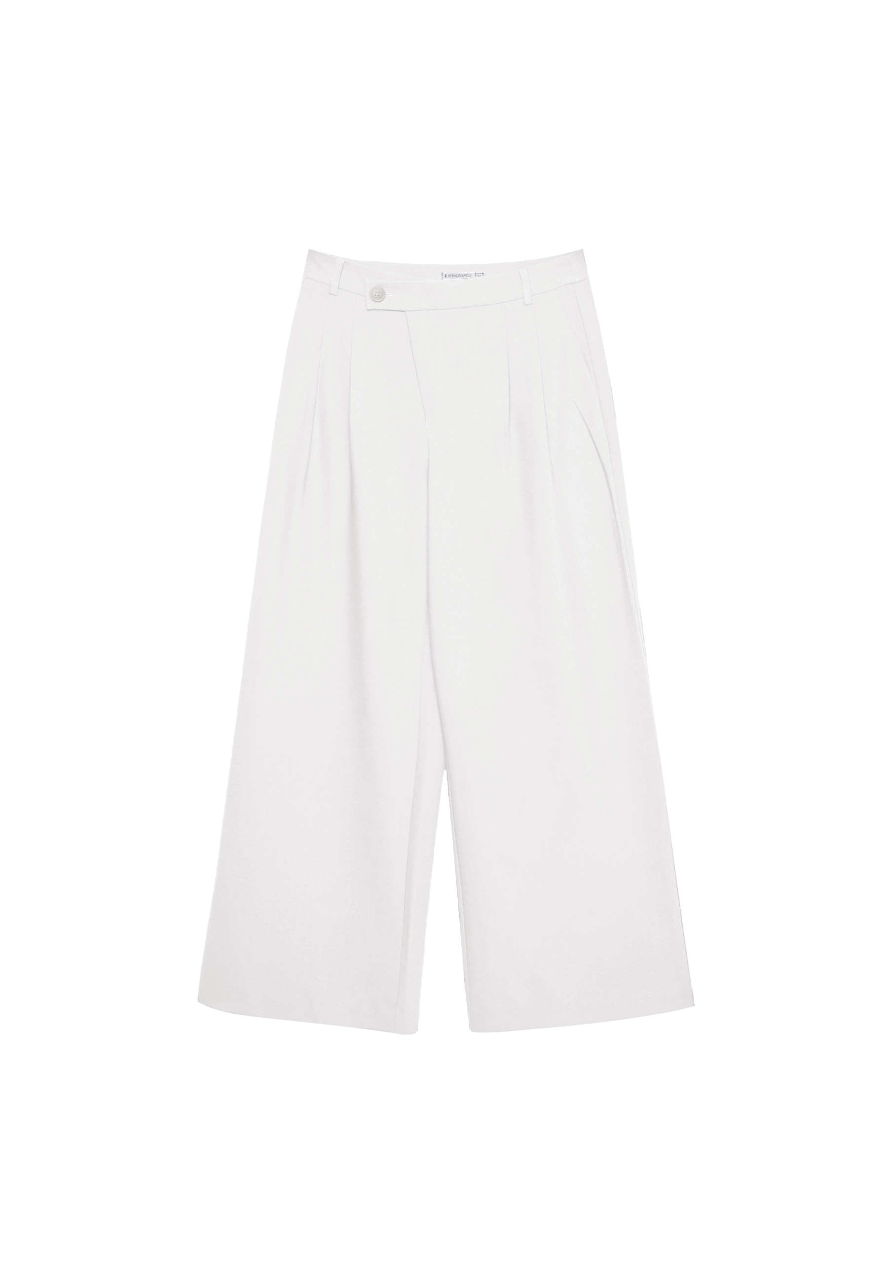Çizgili çapraz belli günlük pantolon - Görsel 9
