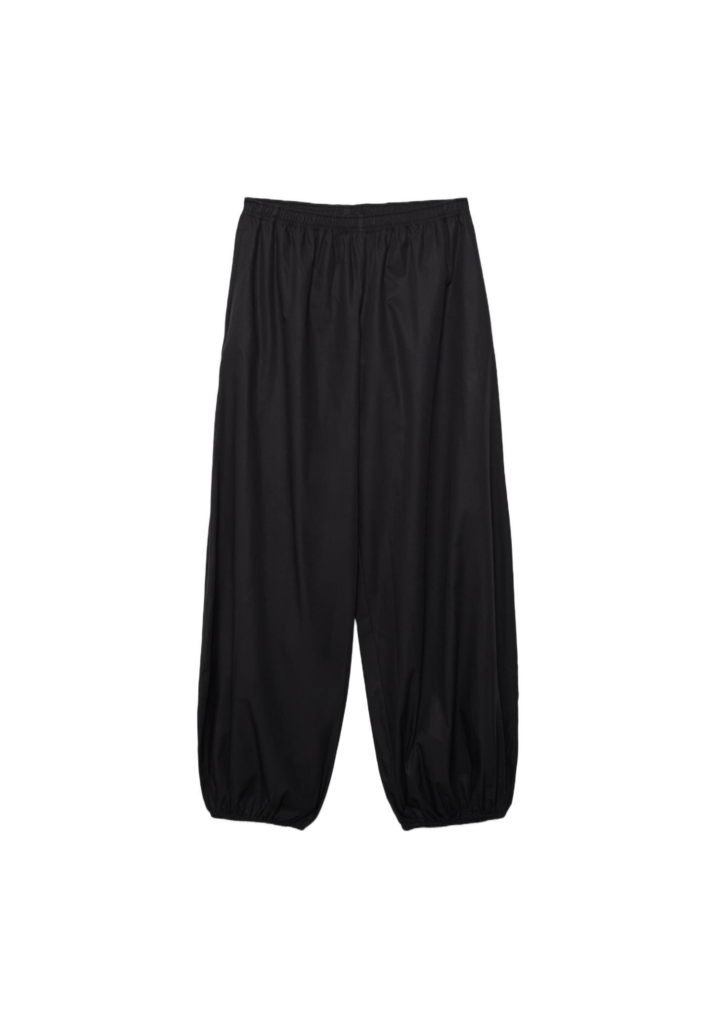 Hacimli poplin pantolon - Görsel 10