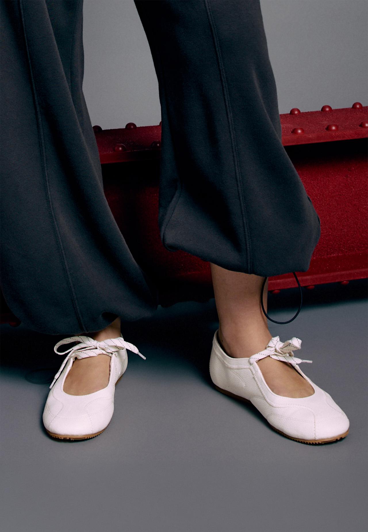 Bow sneakerinas — WHITE