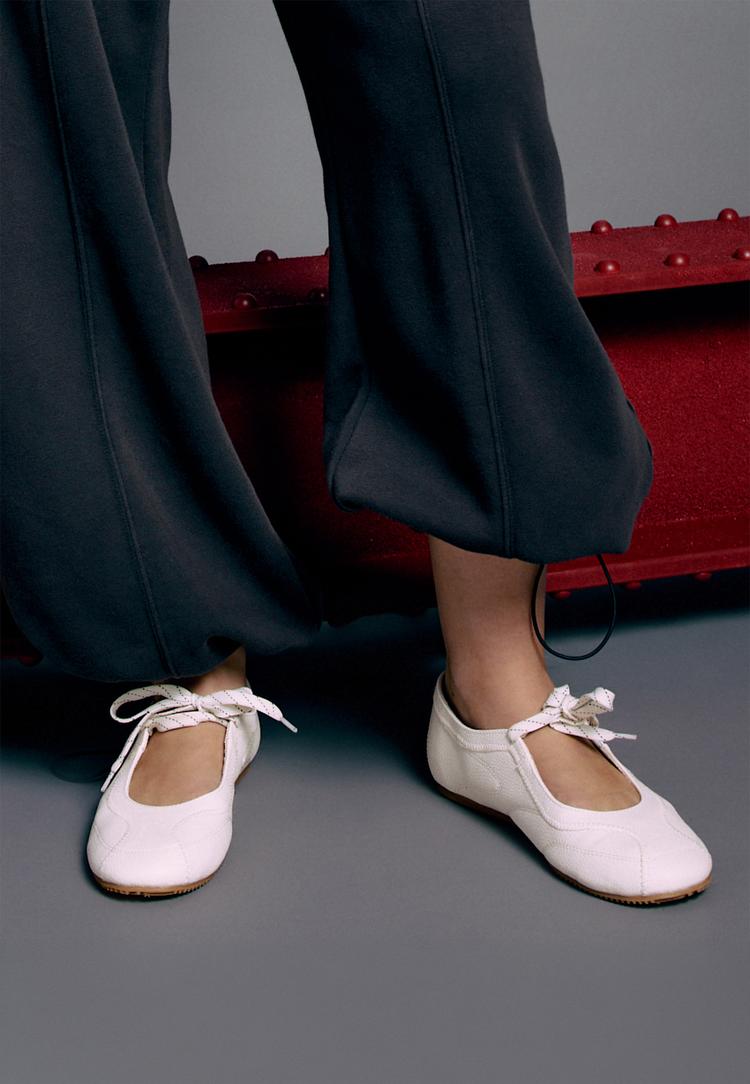 Bow sneakerinas — WHITE