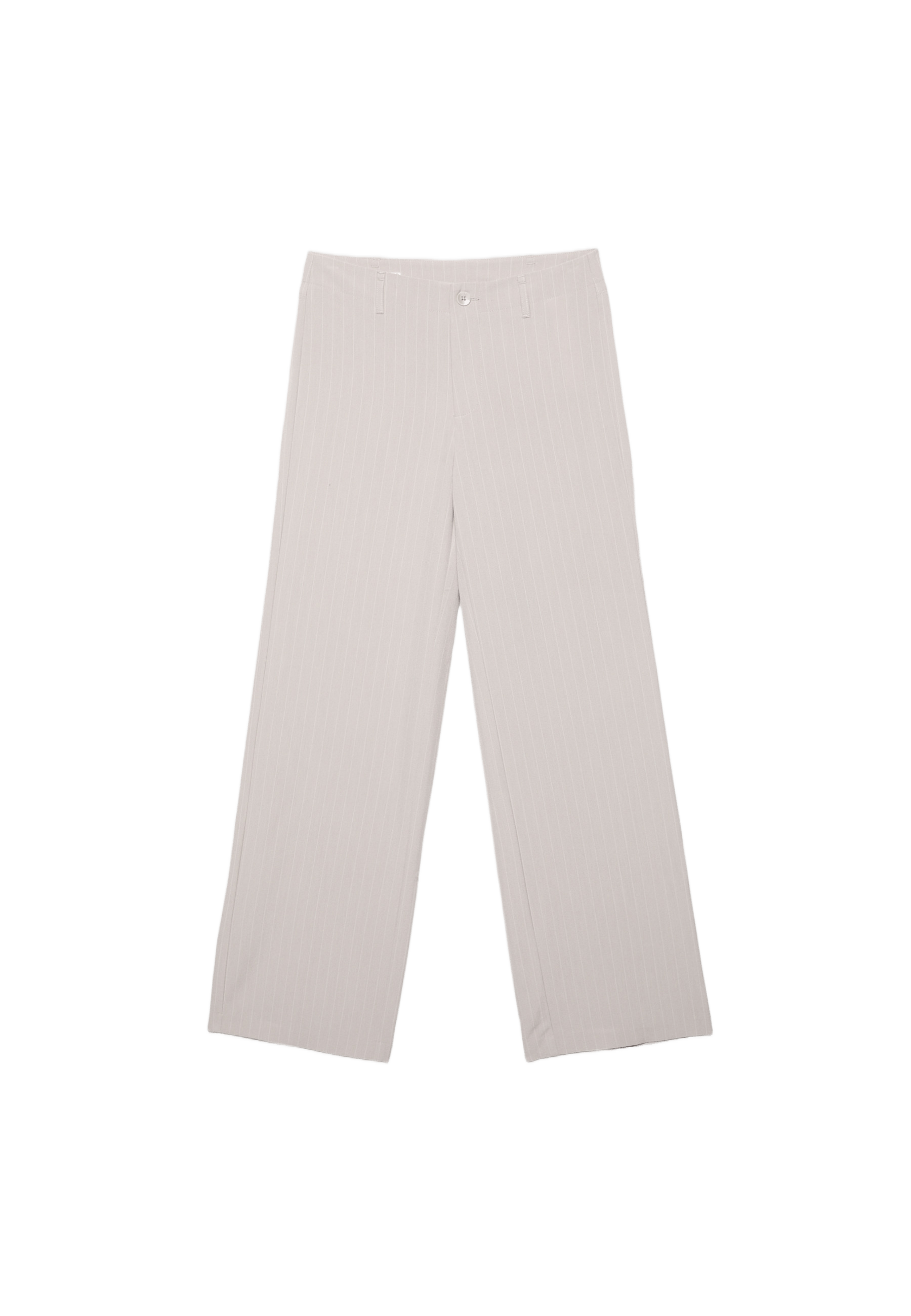 Dar kesim düz paça klasik pantolon - Görsel 9