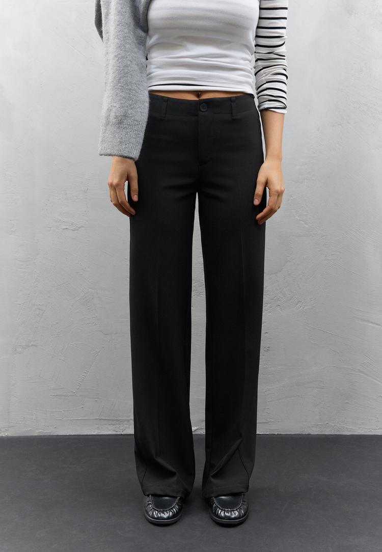 pantalon vestir recto slim