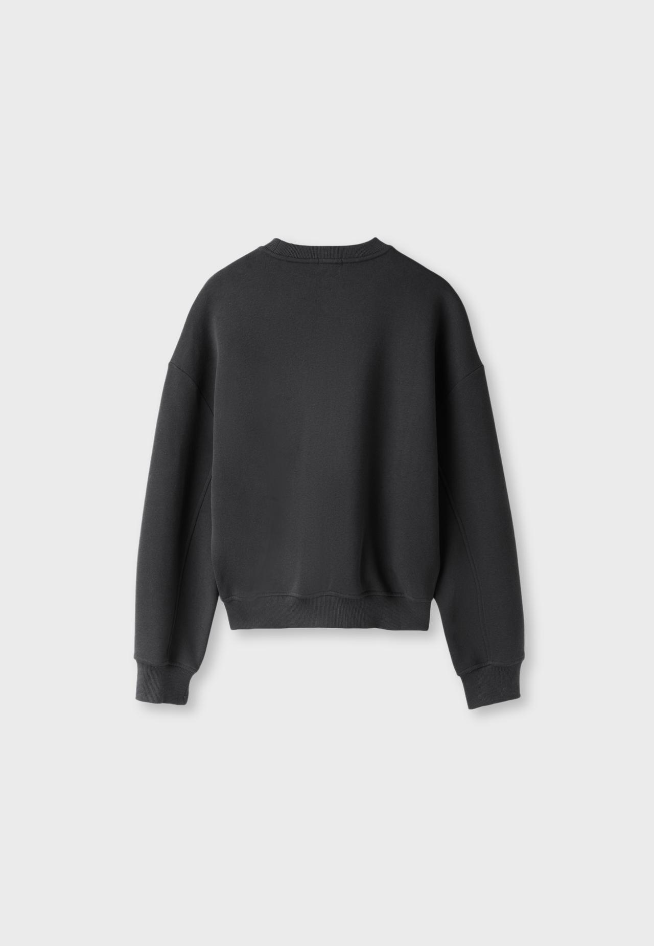 Basic sweatshirt — Dark grey